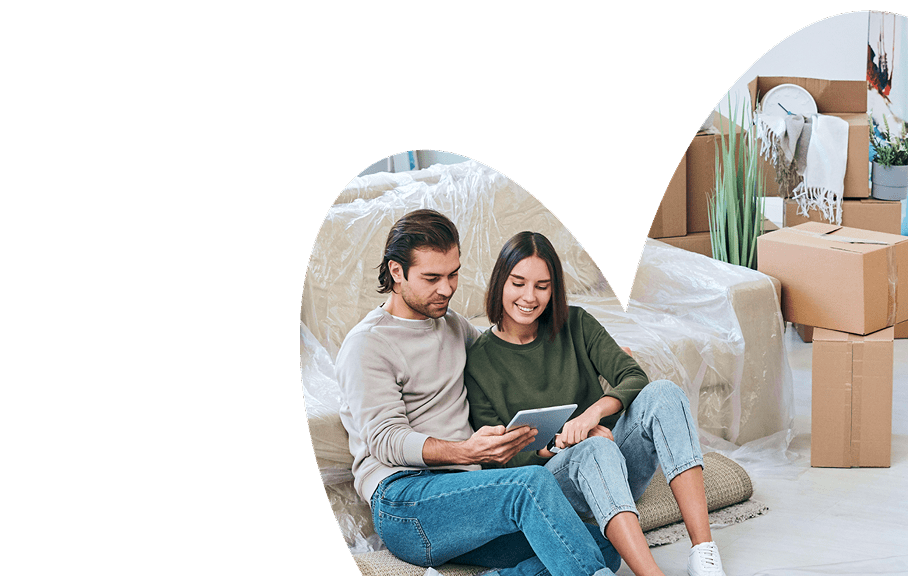 If you rent an apartment
and something is broken